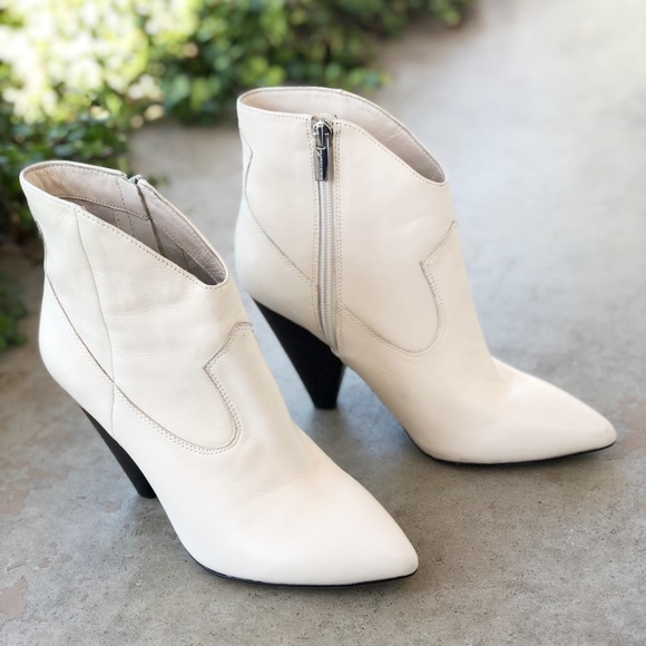 cream bootie